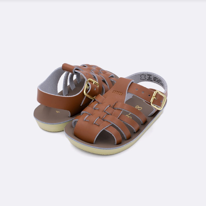 Sun-San Sailor Sandal-Infant-Tan