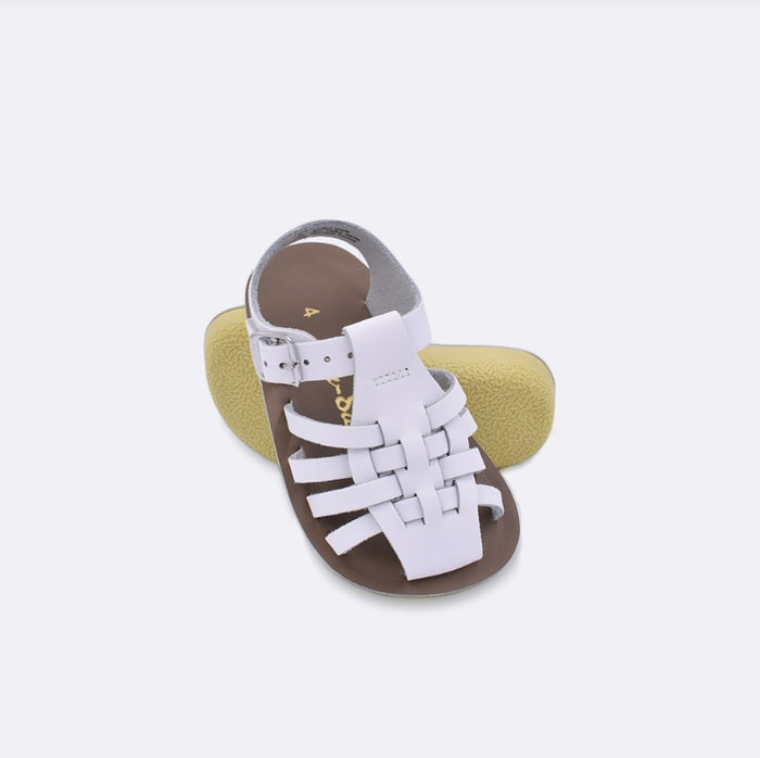 Sun-San Sailor Sandal Infant-White