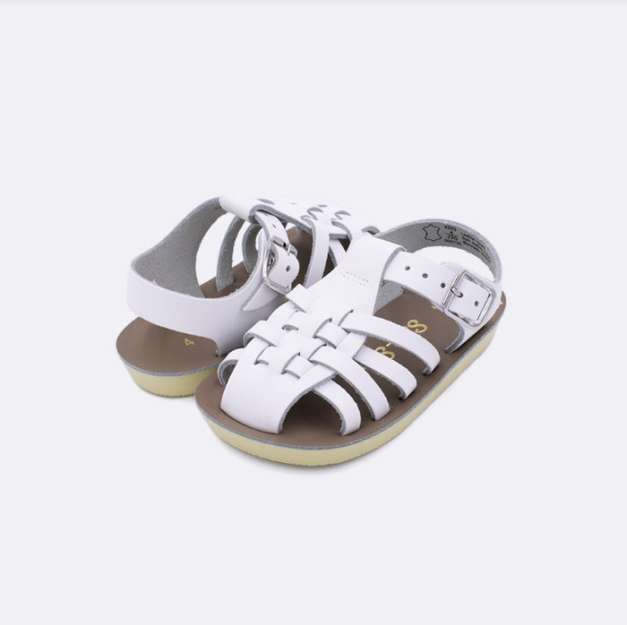 Sun-San Sailor Sandal Infant-White