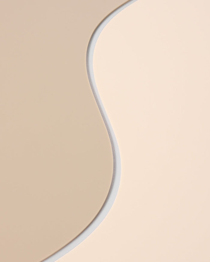 close up silicone dog placemat neutral tones modern feeding mat for messy eaters
