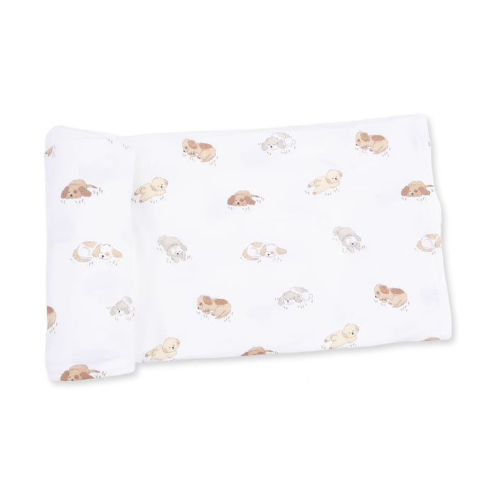 Swaddle Blanket-Puppy Snuggle Club