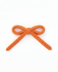 Dolce orange dog hair bow with vibrant stylish design and soft grooming accessory fabric. Updated June 2026.