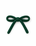 Sweetheart Hair Bow in Green dog accessory with green heart print