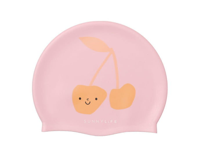 Sunnylife Swimming Cap - Cherry. Available at www.tenlittle.com