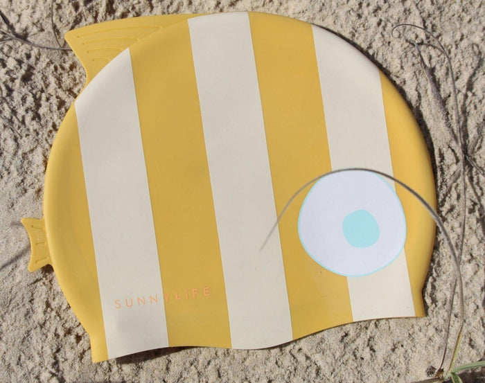 Sunnylife Swimming Cap - Fish. Available at www.tenlittle.com