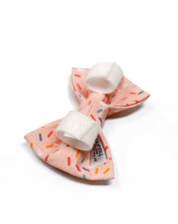 Take a Bow Pink Confetti Bow Tie.