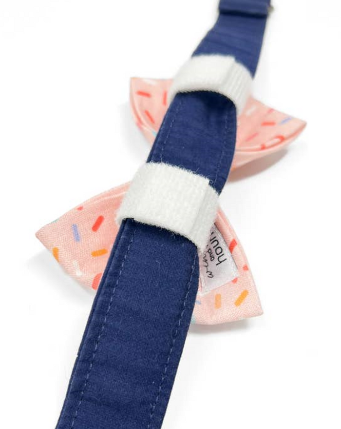 Take a Bow Pink Confetti Bow Tie.