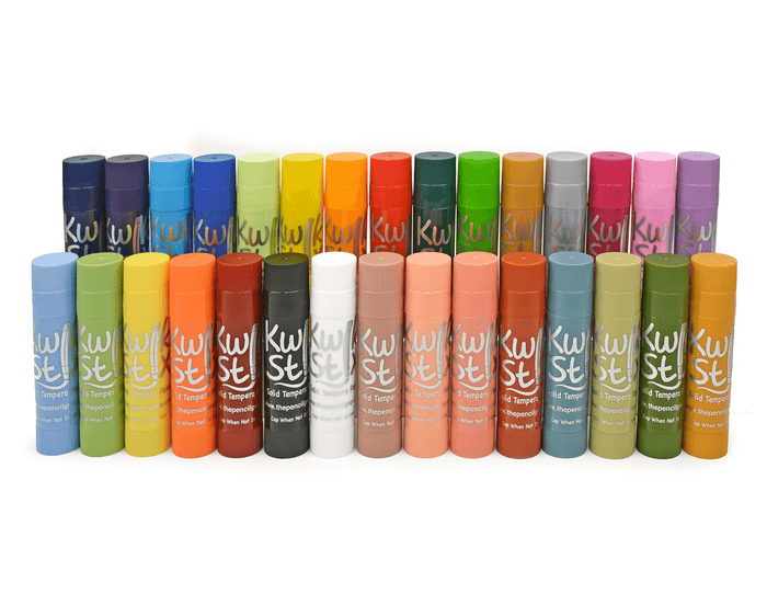 The Pencil Grip Tempera Paint Sticks - Set of 30. Available at www.tenlittle.com