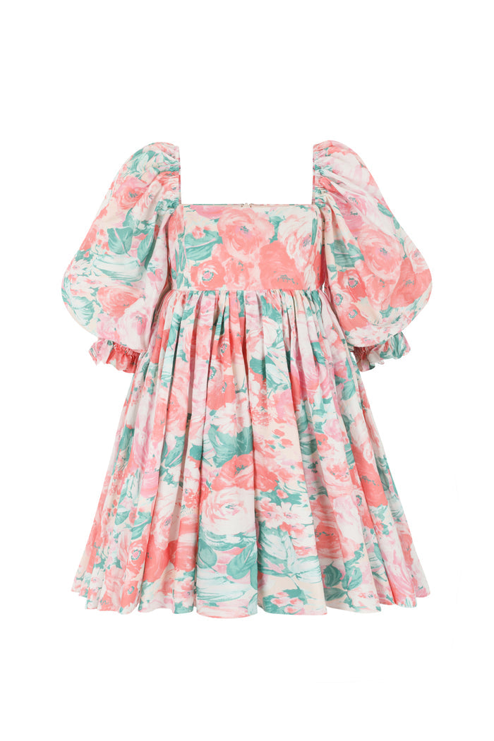 Tender Cotton Puff Dress