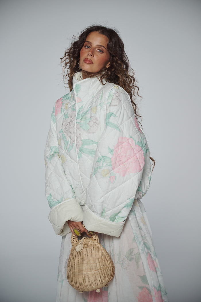 The Caroline Cropped Bonfire Puffer