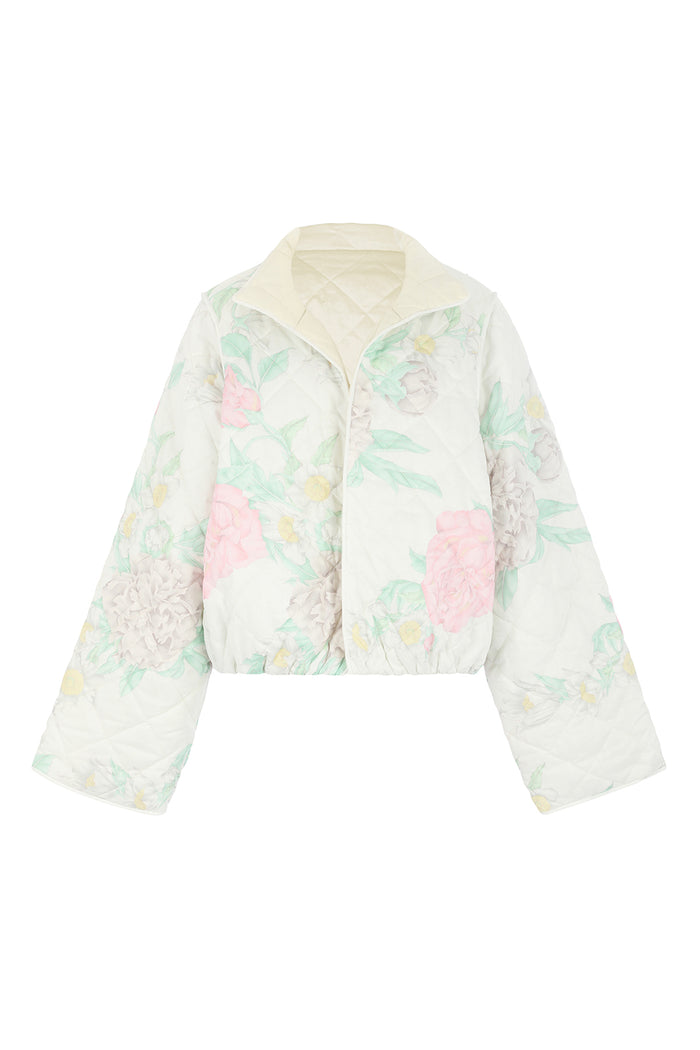 The Caroline Cropped Bonfire Puffer