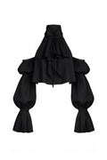 The Caviar Ascot Blouse