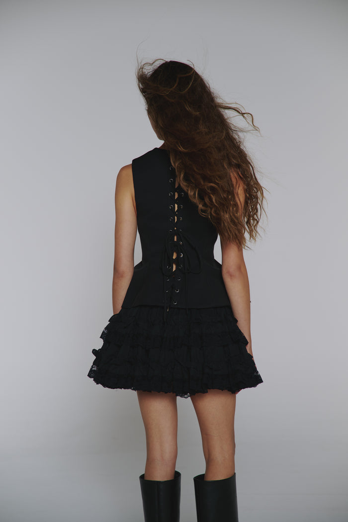 The Caviar Corset Waistcoat
