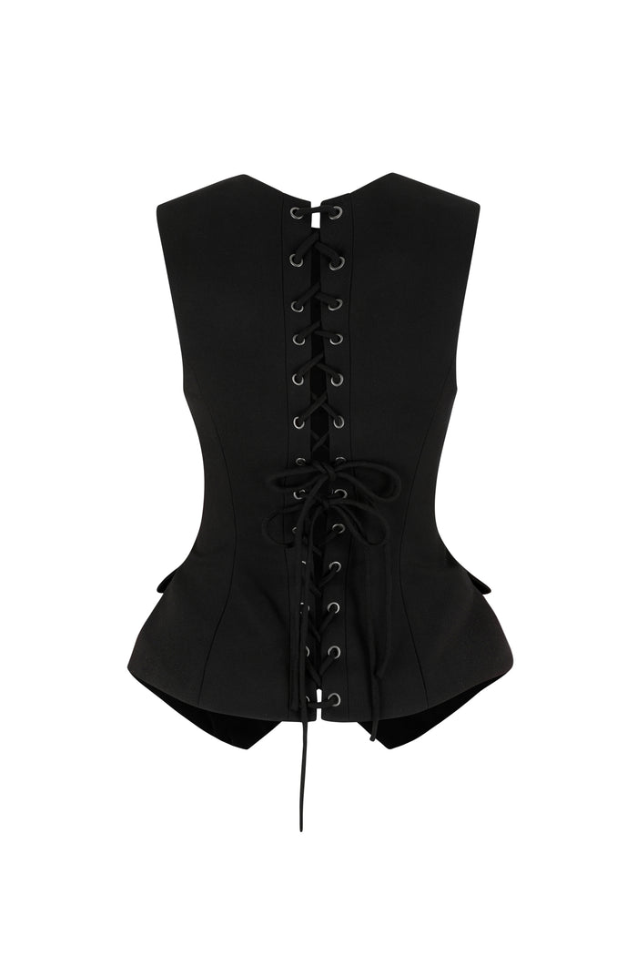 The Caviar Corset Waistcoat