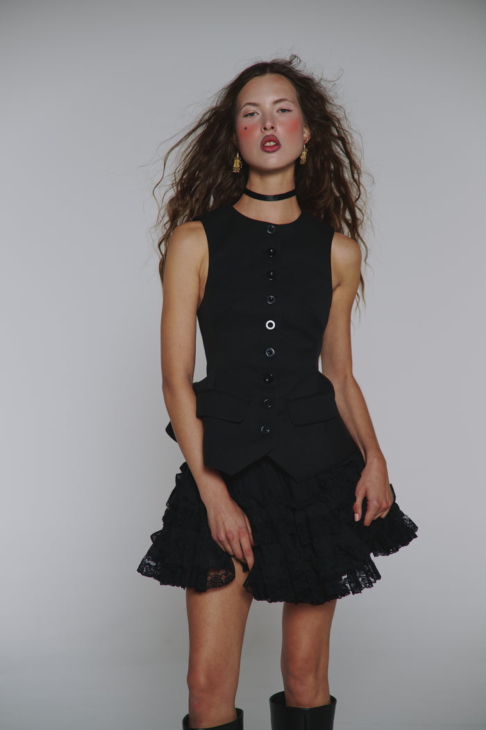 The Caviar Corset Waistcoat