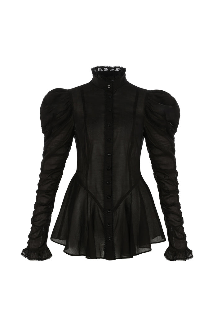 The Caviar Equestrian Blouse