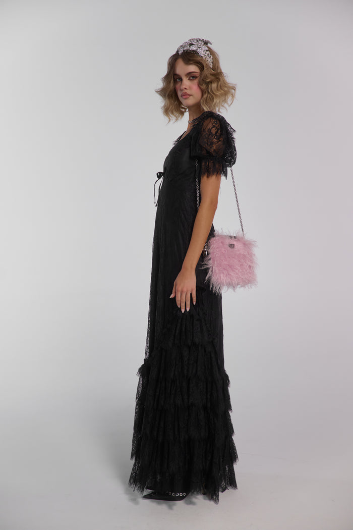 The Caviar Lace Gatsby Slip Dress