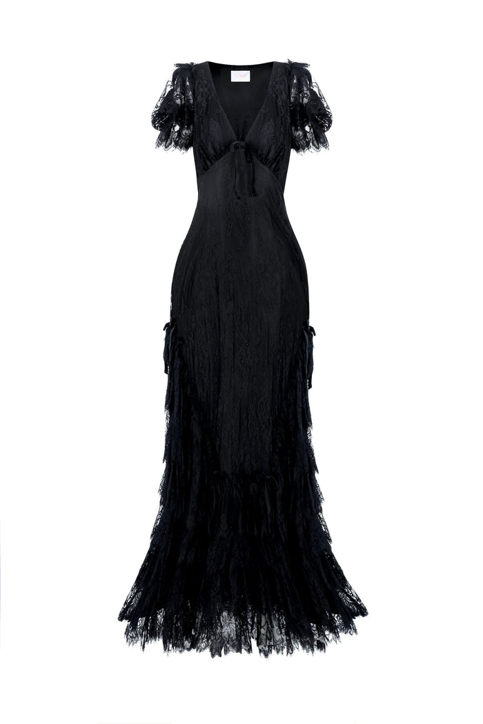 The Caviar Lace Gatsby Slip Dress