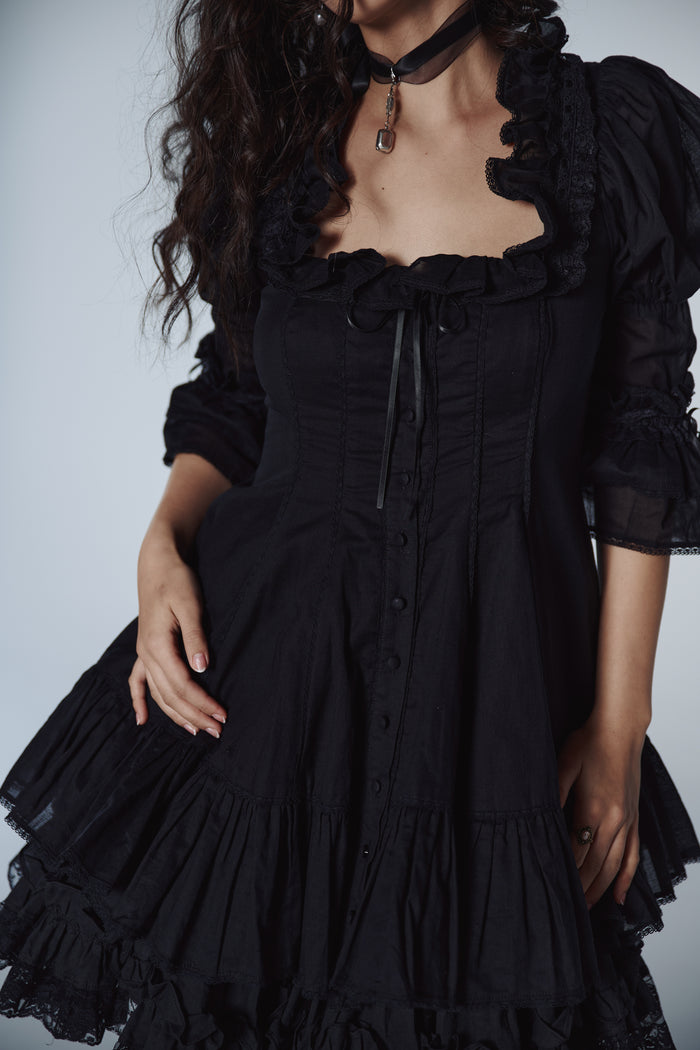 The Caviar Libertine Blouse