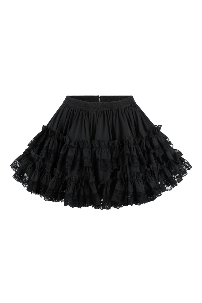 The Caviar Mini Pannier Petticoat