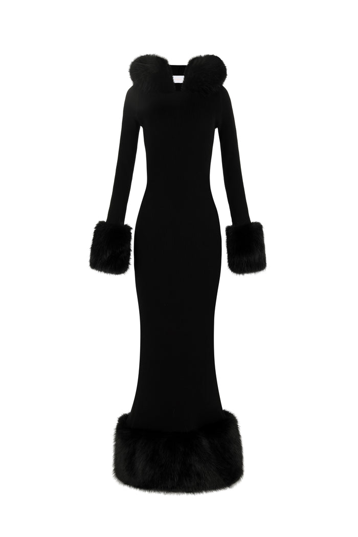 The Caviar Snowball Dress