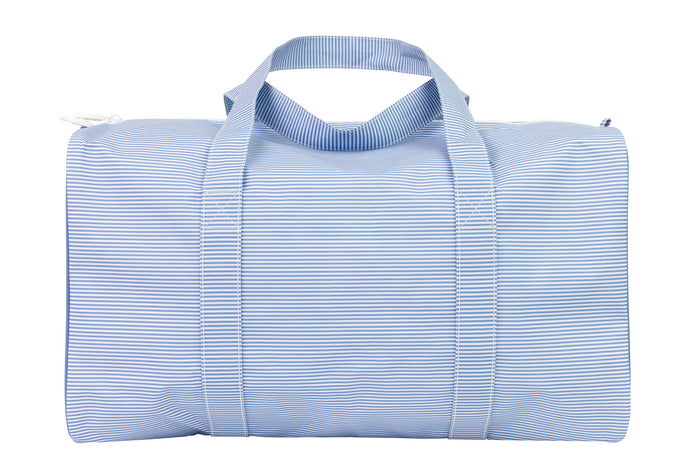 The Duffle Bag-Navy Stripe