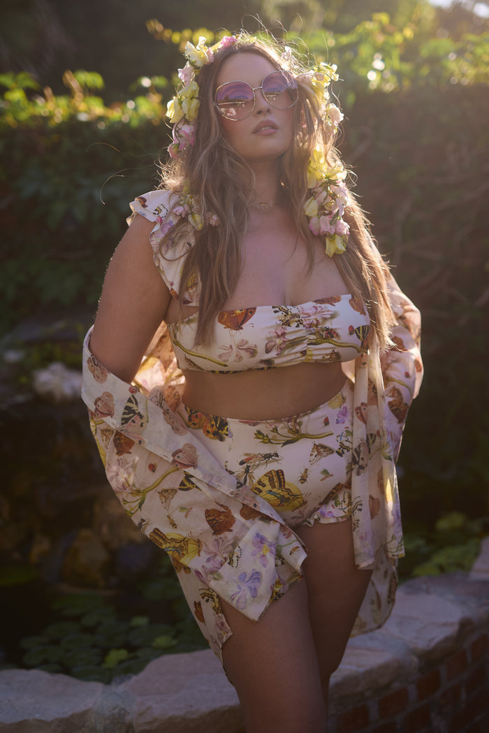 The Elder Ruffle Bikini Top
