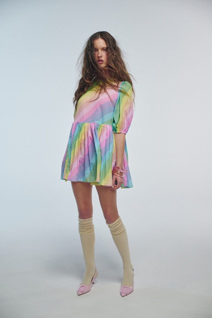 The End Of The Rainbow Cotton Candy Top