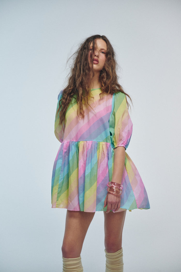 The End Of The Rainbow Cotton Candy Top