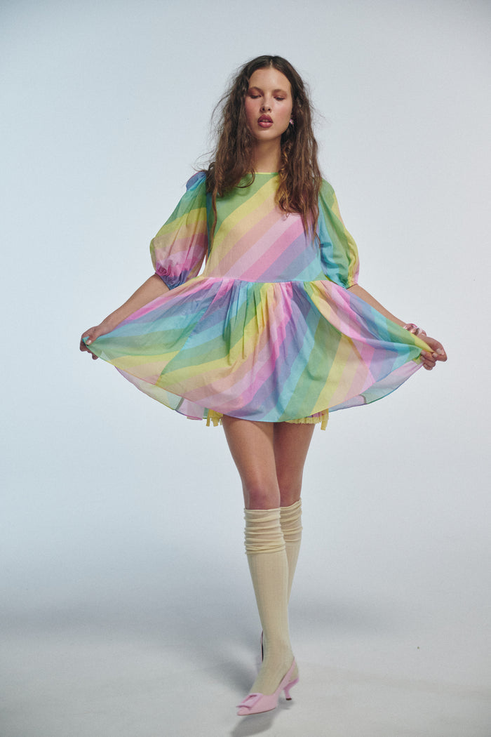 The End Of The Rainbow Cotton Candy Top