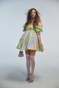 The End Of The Rainbow Gossamer Puff Dress