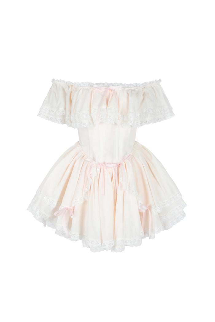 The Ghost Pink Hug Me Mini Dress