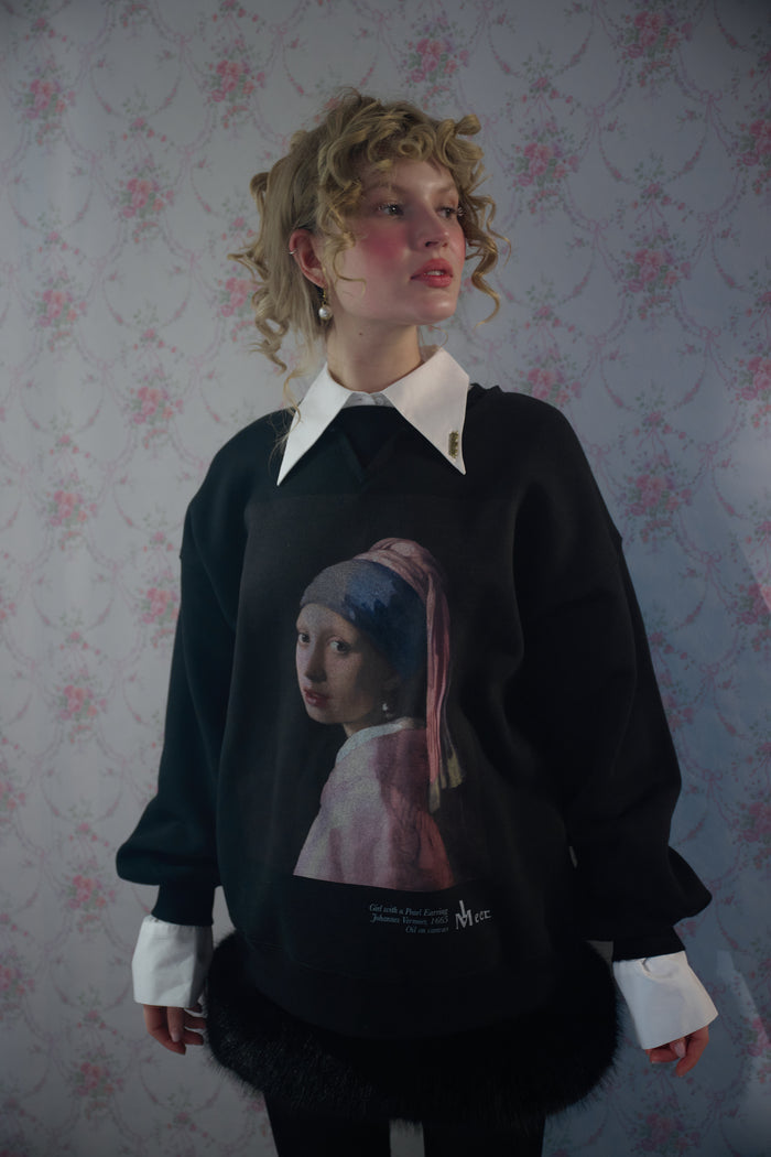 The Girl With The Pearl Earring Winter Sweater