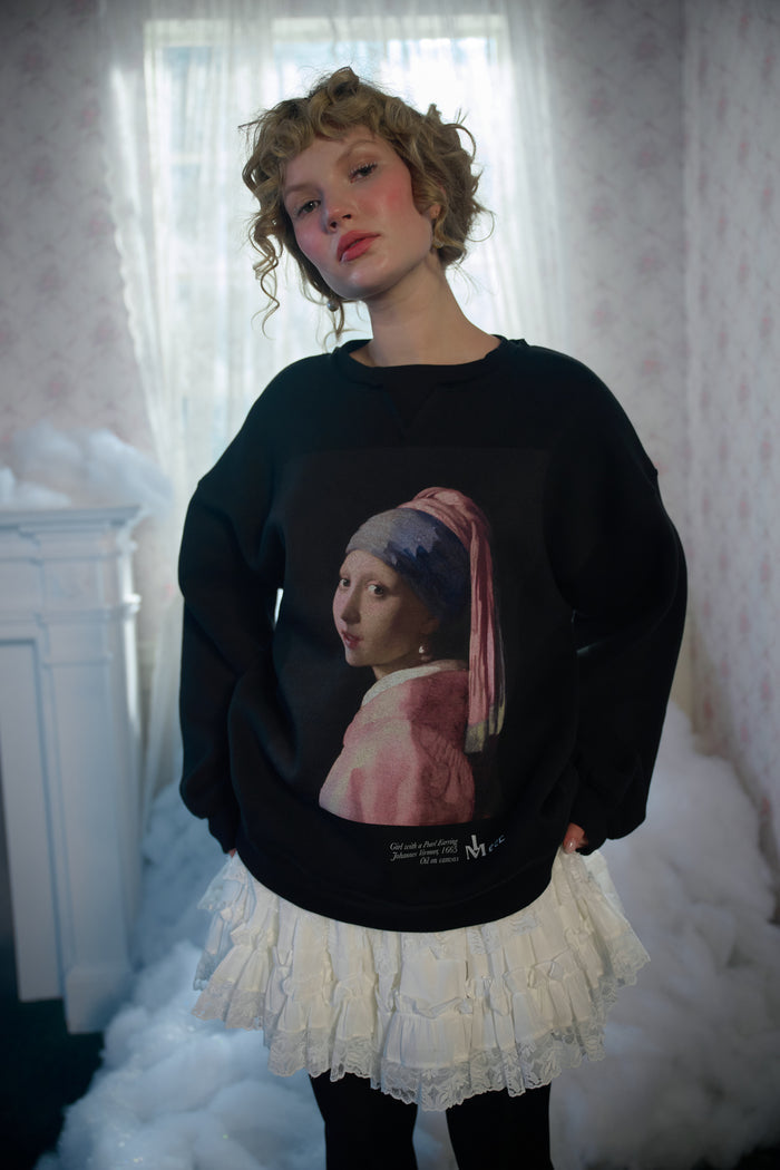 The Girl With The Pearl Earring Winter Sweater