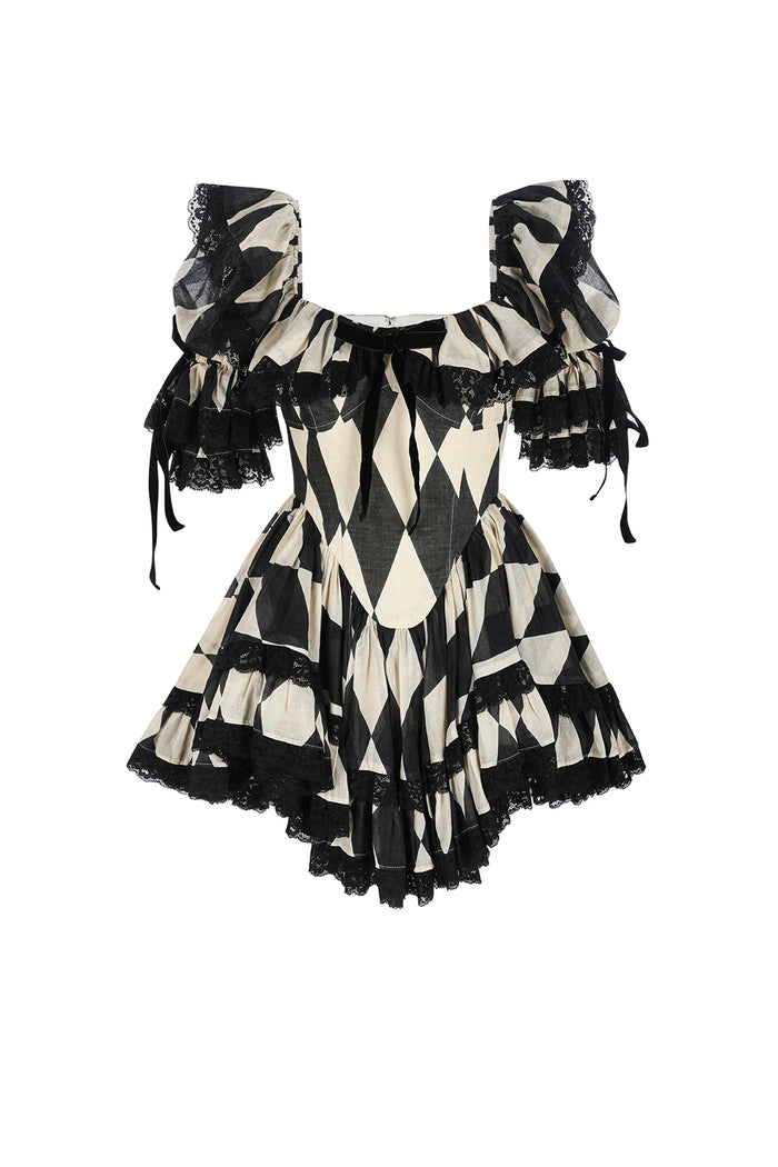 The Harlequin Casino Dress