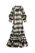 The Harlequin Dressing Gown Chemise