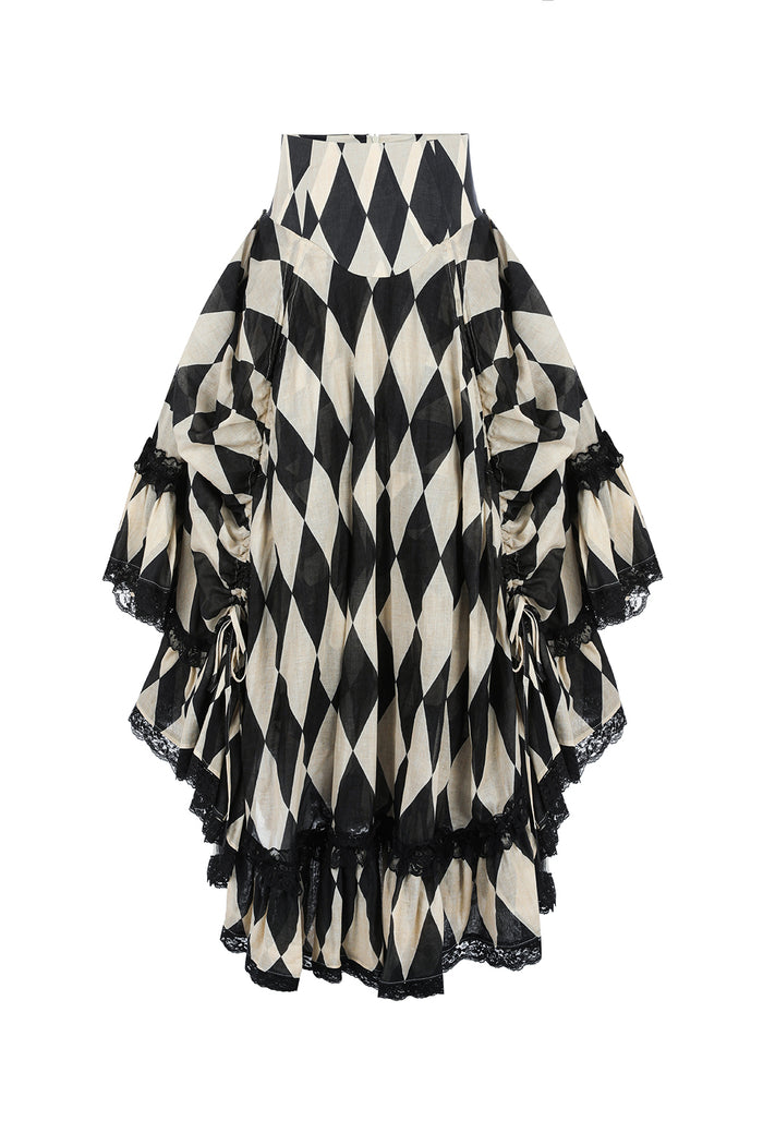 The Harlequin Equestrian Skirt