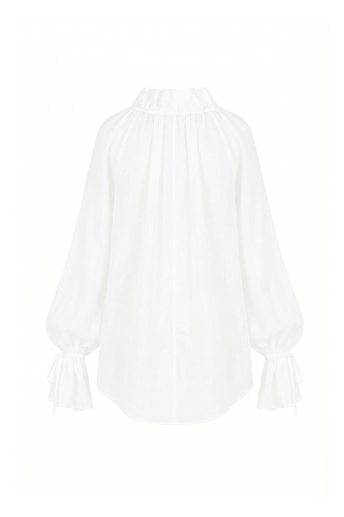 The Ivory Cotton Shakespeare Blouse