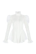 The Ivory Equestrian Blouse