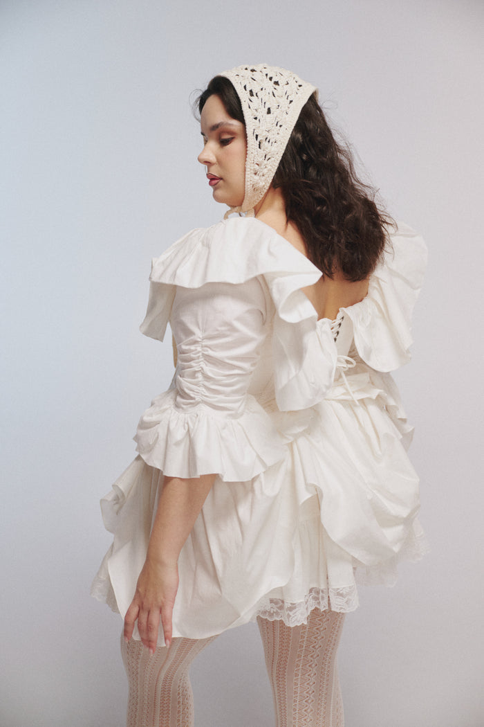 The Ivory Frou Frou Corset