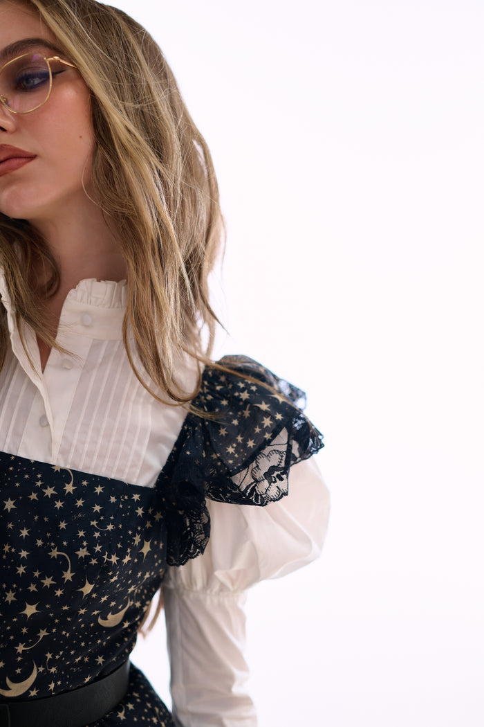 The Ivory Galileo Blouse