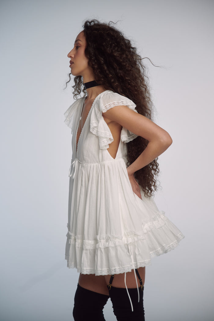 The Ivory Heirloom Pinafore