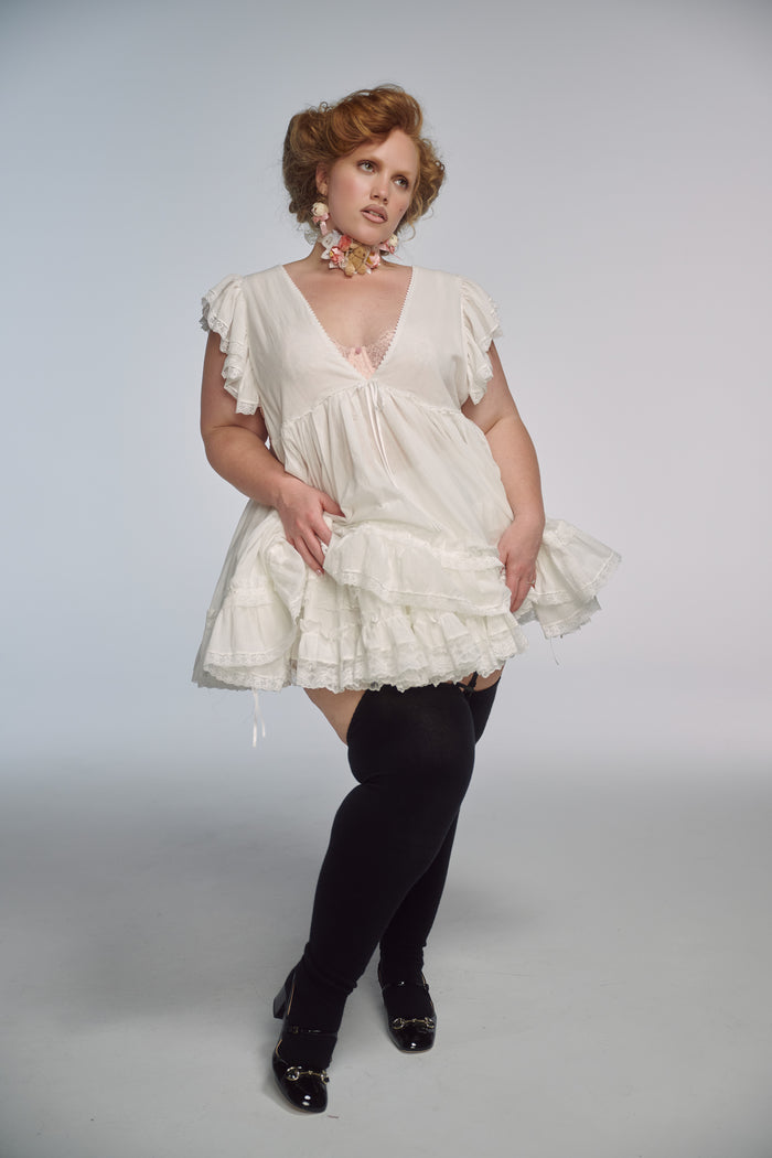 The Ivory Heirloom Pinafore