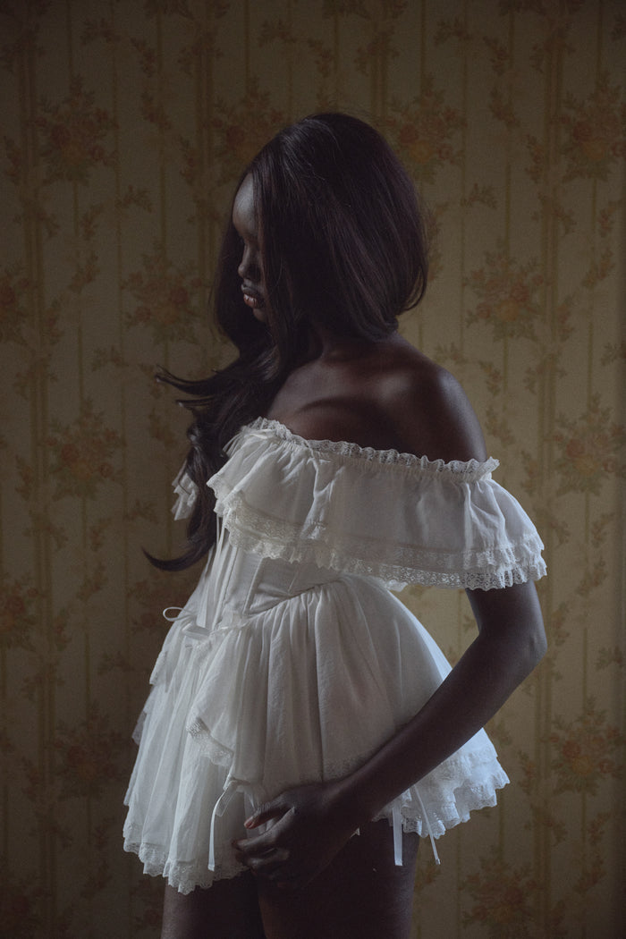 The Ivory Hug Me Mini Dress
