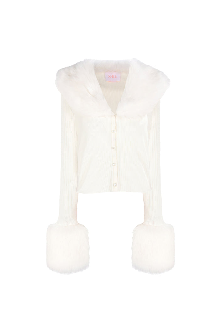 The Ivory Ice Skate Home Cardi