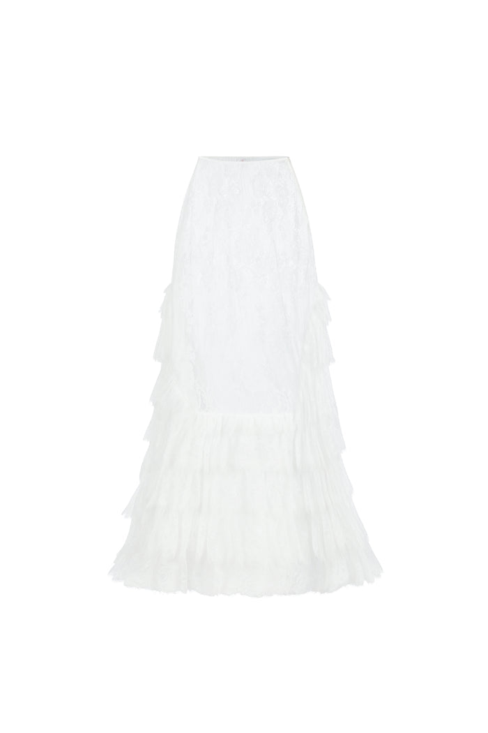 The Ivory Lace Gatsby Skirt