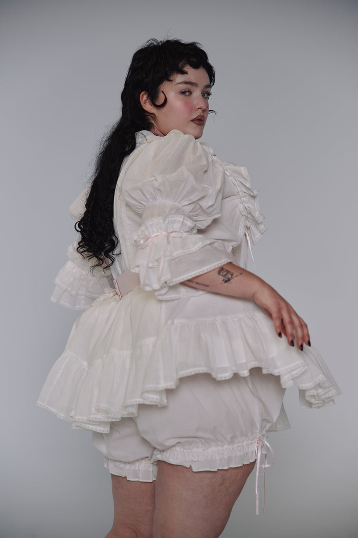The Ivory Libertine Blouse