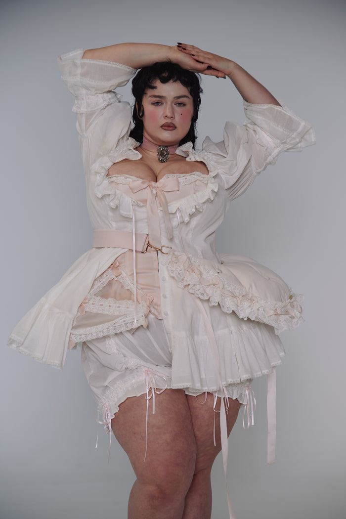 The Ivory Libertine Blouse