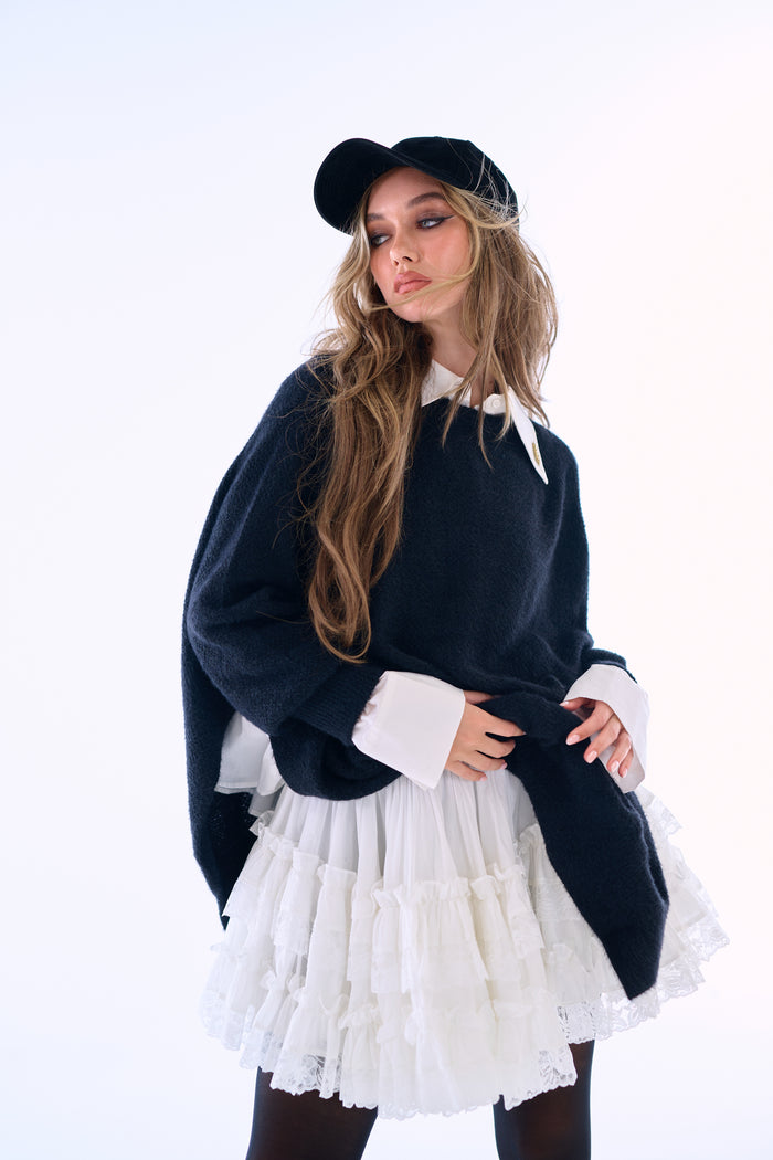 The Ivory Mini Pannier Petticoat