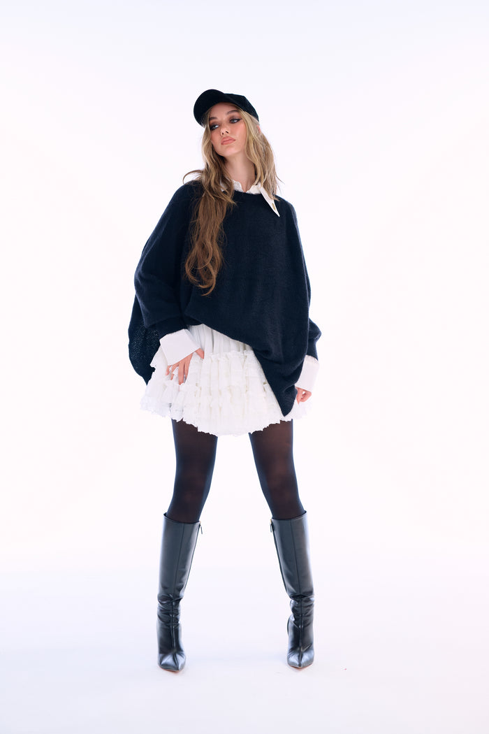 The Ivory Mini Pannier Petticoat